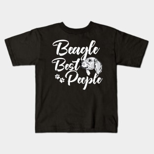 Beagle Best People Kids T-Shirt